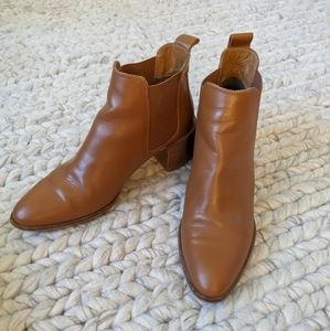 Everlane Cognac Heel Boot
